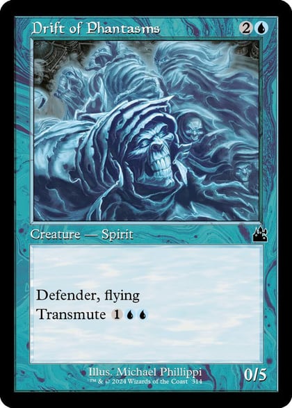 Drift of Phantasms (Retro Frame), Ravnica Remastered 314