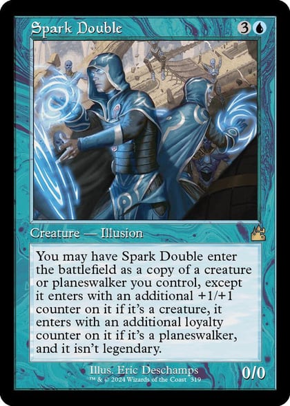 Spark Double (Retro Frame), Ravnica Remastered 319