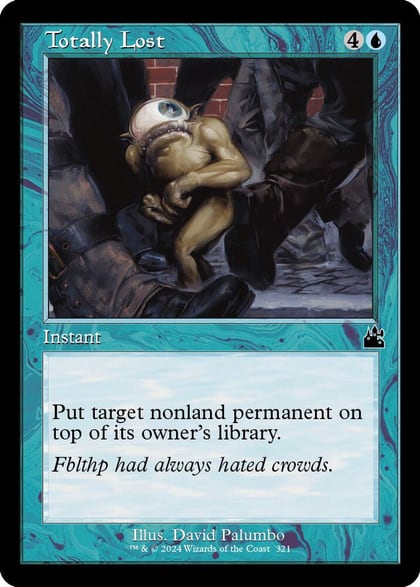 Totally Lost (Retro Frame), Ravnica Remastered 321