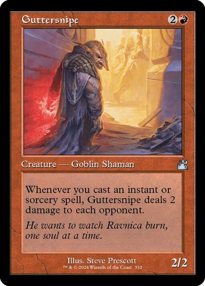 Guttersnipe (Retro Frame), Ravnica Remastered 332