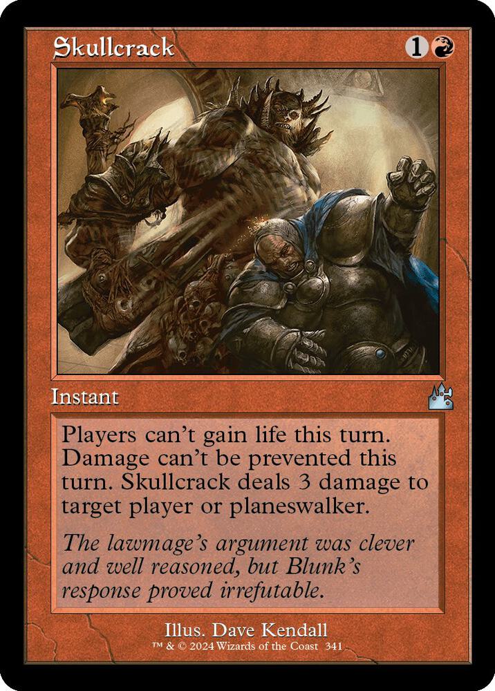 Skullcrack (Retro Frame), Ravnica Remastered 341