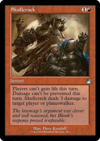 Skullcrack (Retro Frame), Ravnica Remastered 341