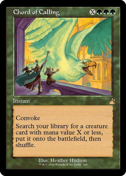 Chord of Calling (Retro Frame), Ravnica Remastered 345