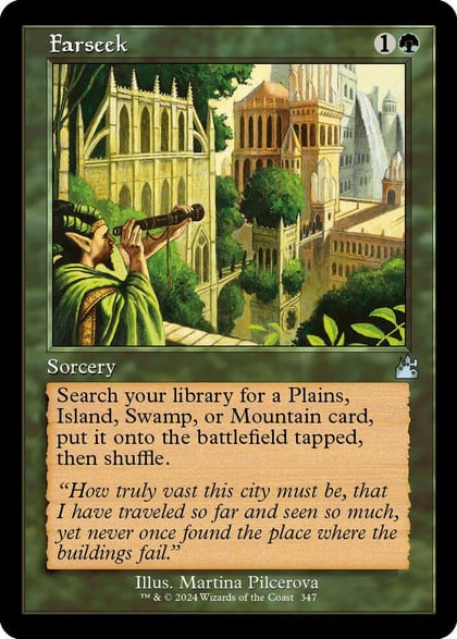 Farseek (Retro Frame), Ravnica Remastered 347