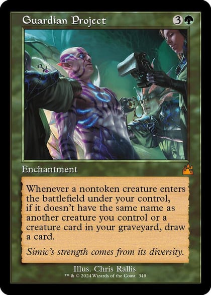 Guardian Project (Retro Frame), Ravnica Remastered 349