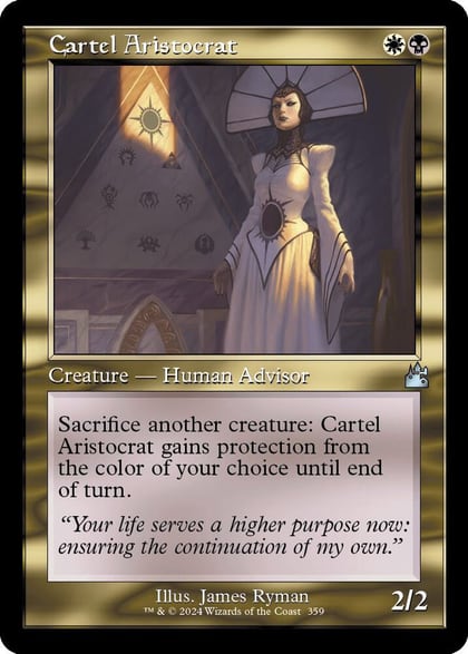 Cartel Aristocrat (Retro Frame), Ravnica Remastered 359