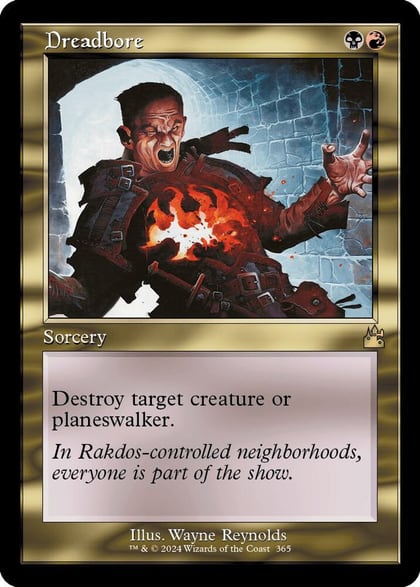 Dreadbore (Retro Frame), Ravnica Remastered 365