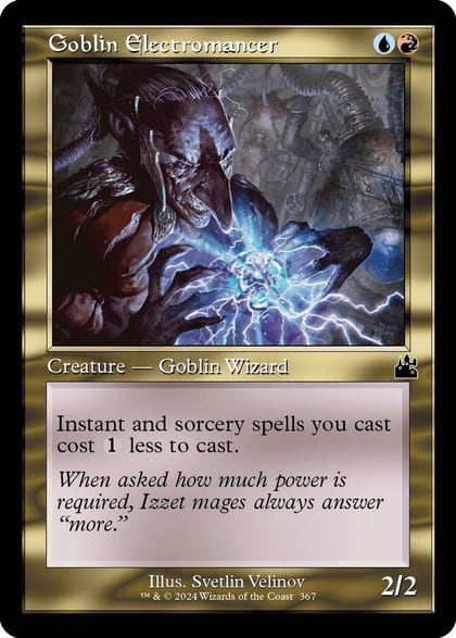 Goblin Electromancer (Retro Frame), Ravnica Remastered 367