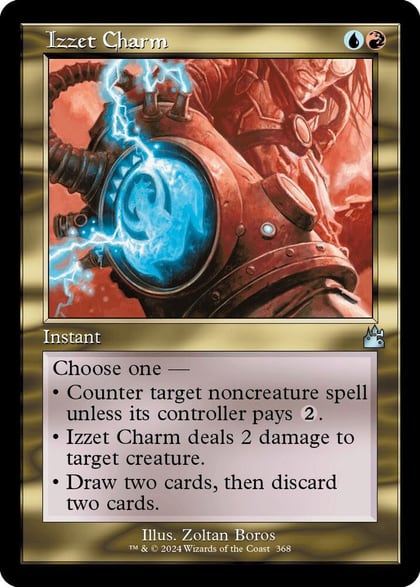 Izzet Charm (Retro Frame), Ravnica Remastered 368