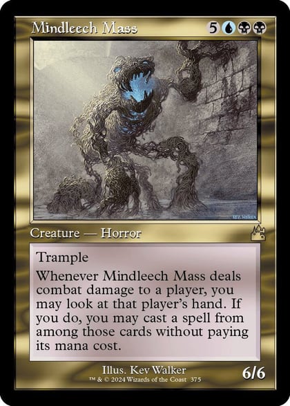 Mindleech Mass (Retro Frame), Ravnica Remastered 375