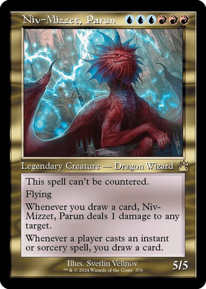 Niv-Mizzet, Parun (Retro Frame), Ravnica Remastered 376