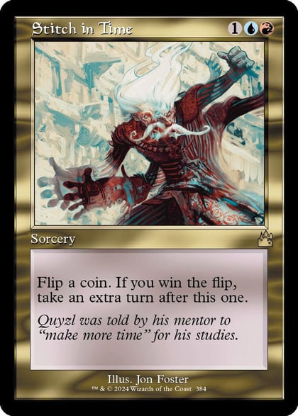 Stitch in Time (Retro Frame), Ravnica Remastered 384