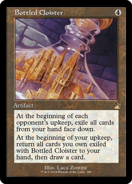 Bottled Cloister (Retro Frame), Ravnica Remastered 389