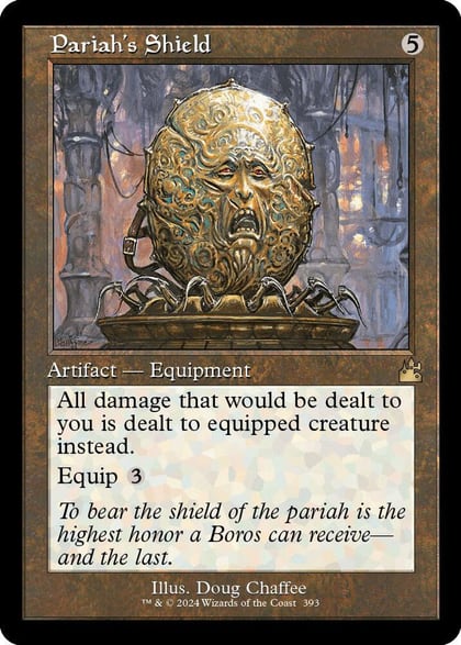 Pariah's Shield (Retro Frame), Ravnica Remastered 393