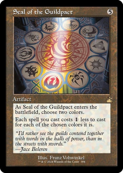 Seal of the Guildpact (Retro Frame), Ravnica Remastered 394