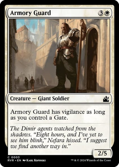Armory Guard, Ravnica Remastered 3