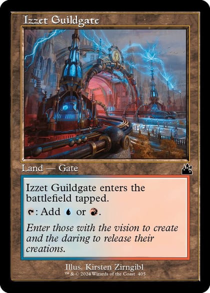 Izzet Guildgate (Retro Frame), Ravnica Remastered 405
