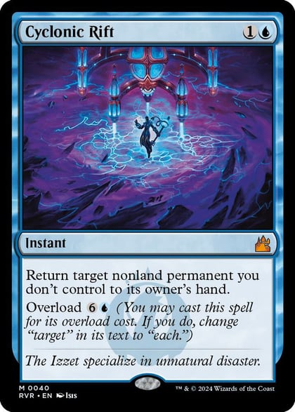Cyclonic Rift, Ravnica Remastered 40