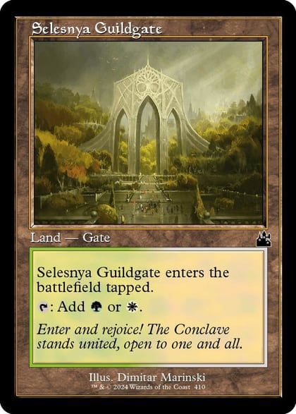 Selesnya Guildgate (Retro Frame), Ravnica Remastered 410