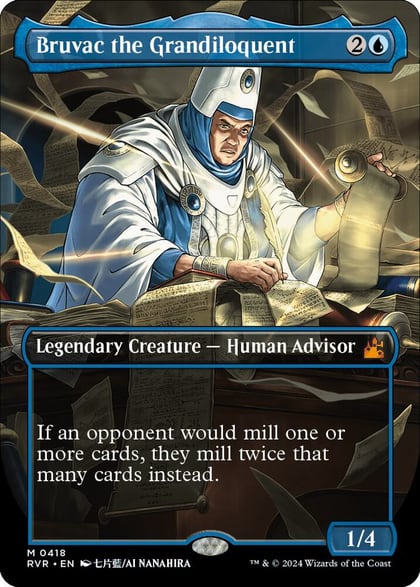 Bruvac the Grandiloquent (Anime Borderless), Ravnica Remastered 418