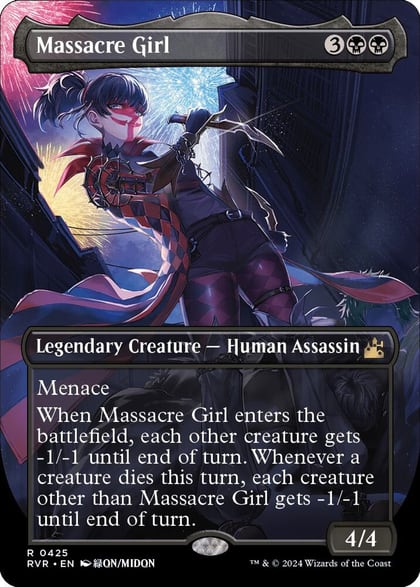 Massacre Girl (Anime Borderless), Ravnica Remastered 425
