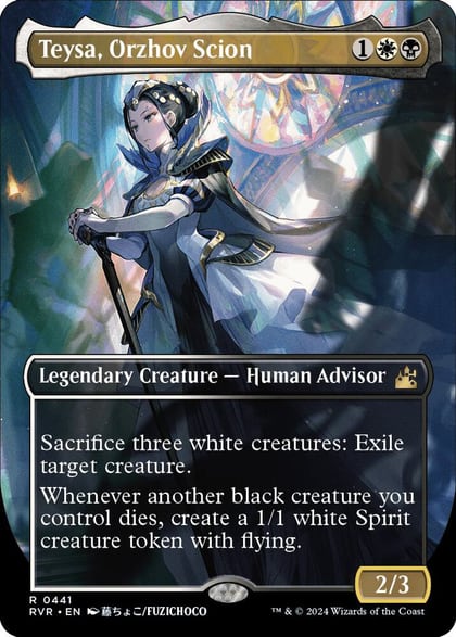 Teysa, Orzhov Scion (Anime Borderless), Ravnica Remastered 441