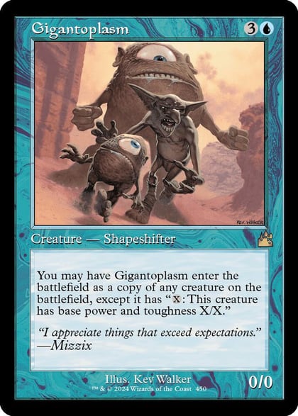 Gigantoplasm (Retro Frame), Ravnica Remastered 450