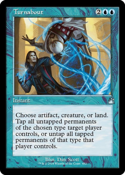 Turnabout (Retro Frame), Ravnica Remastered 452