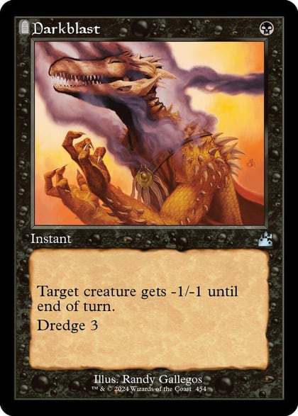 Darkblast (Retro Frame), Ravnica Remastered 454
