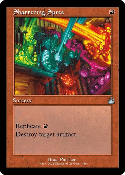 Shattering Spree (Retro Frame), Ravnica Remastered 456