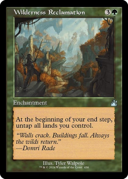 Wilderness Reclamation (Retro Frame), Ravnica Remastered 458