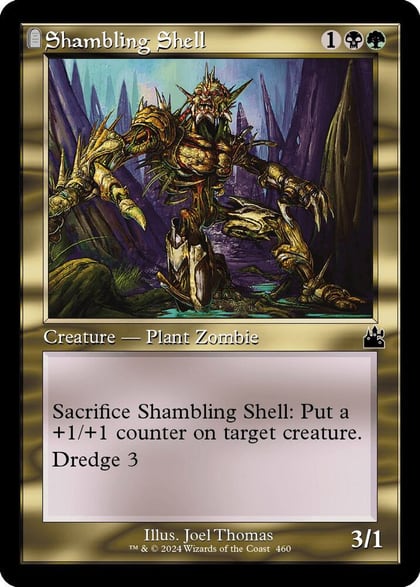 Shambling Shell (Retro Frame), Ravnica Remastered 460
