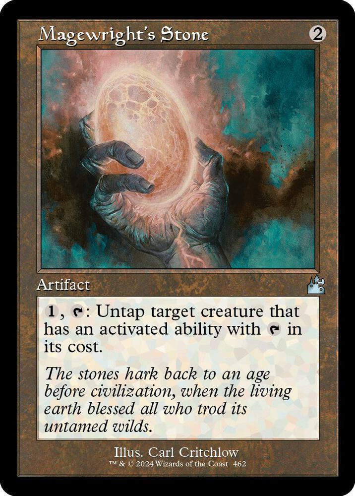 Magewright's Stone (Retro Frame), Ravnica Remastered 462