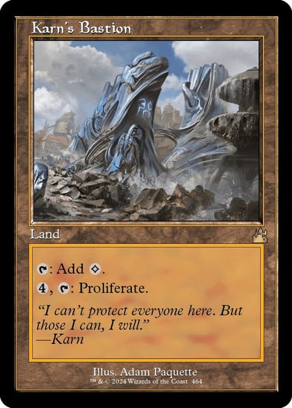 Karn's Bastion (Retro Frame), Ravnica Remastered 464