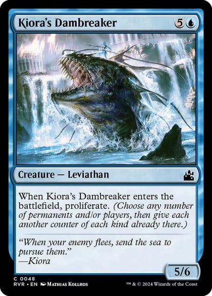 Kiora's Dambreaker, Ravnica Remastered 48