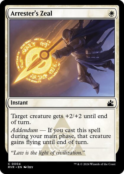 Arrester's Zeal, Ravnica Remastered 4