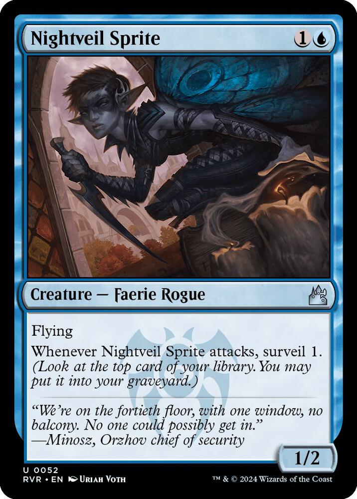Nightveil Sprite, Ravnica Remastered 52