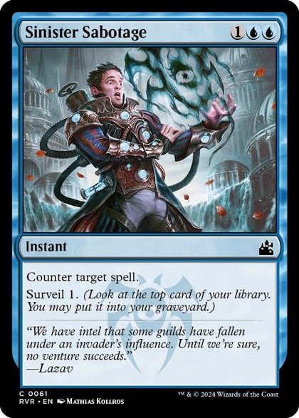 Sinister Sabotage, Ravnica Remastered 61