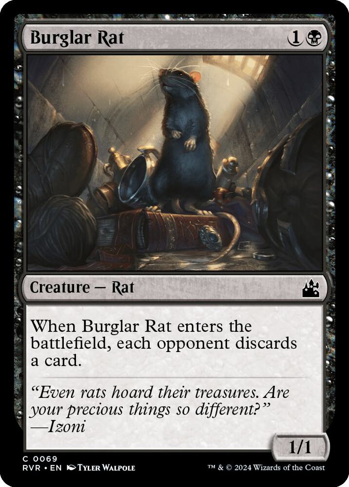Burglar Rat, Ravnica Remastered 69