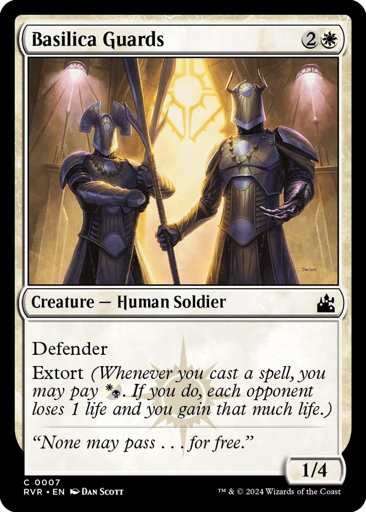 Basilica Guards, Ravnica Remastered 7