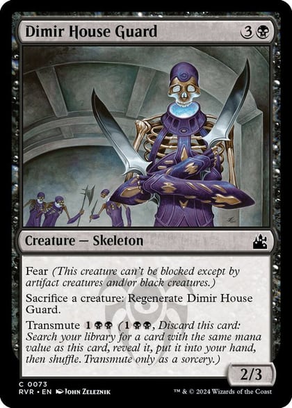 Dimir House Guard, Ravnica Remastered 73