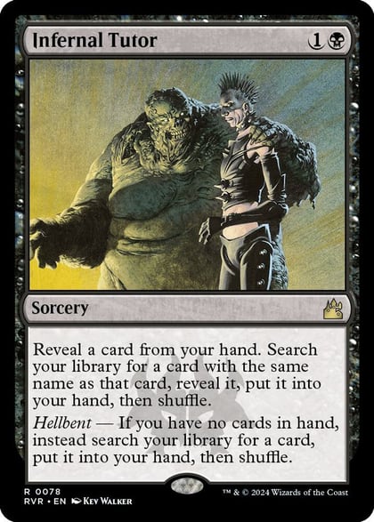 Infernal Tutor, Ravnica Remastered 78