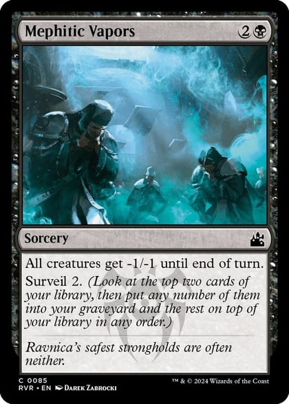 Mephitic Vapors, Ravnica Remastered 85