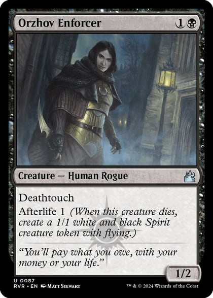 Orzhov Enforcer, Ravnica Remastered 87