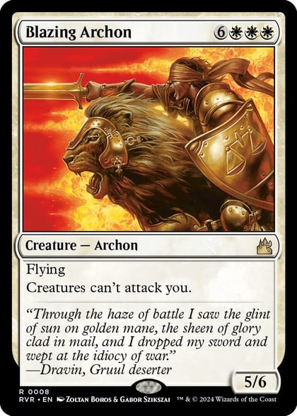 Blazing Archon, Ravnica Remastered 8
