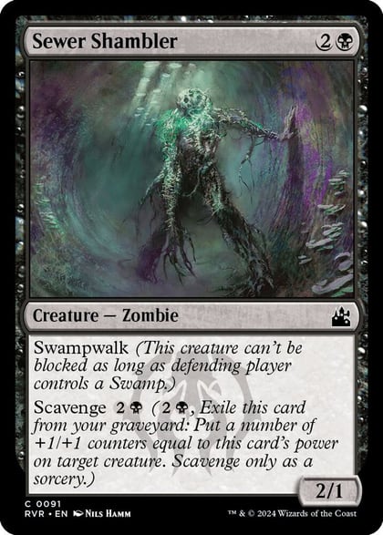 Sewer Shambler, Ravnica Remastered 91