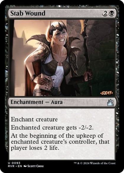 Stab Wound, Ravnica Remastered 93
