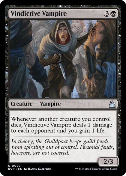 Vindictive Vampire, Ravnica Remastered 97