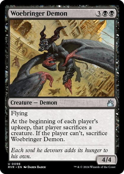 Woebringer Demon, Ravnica Remastered 98