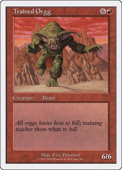 Trained Orgg, Starter 2000 #37810